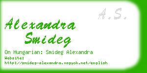 alexandra smideg business card